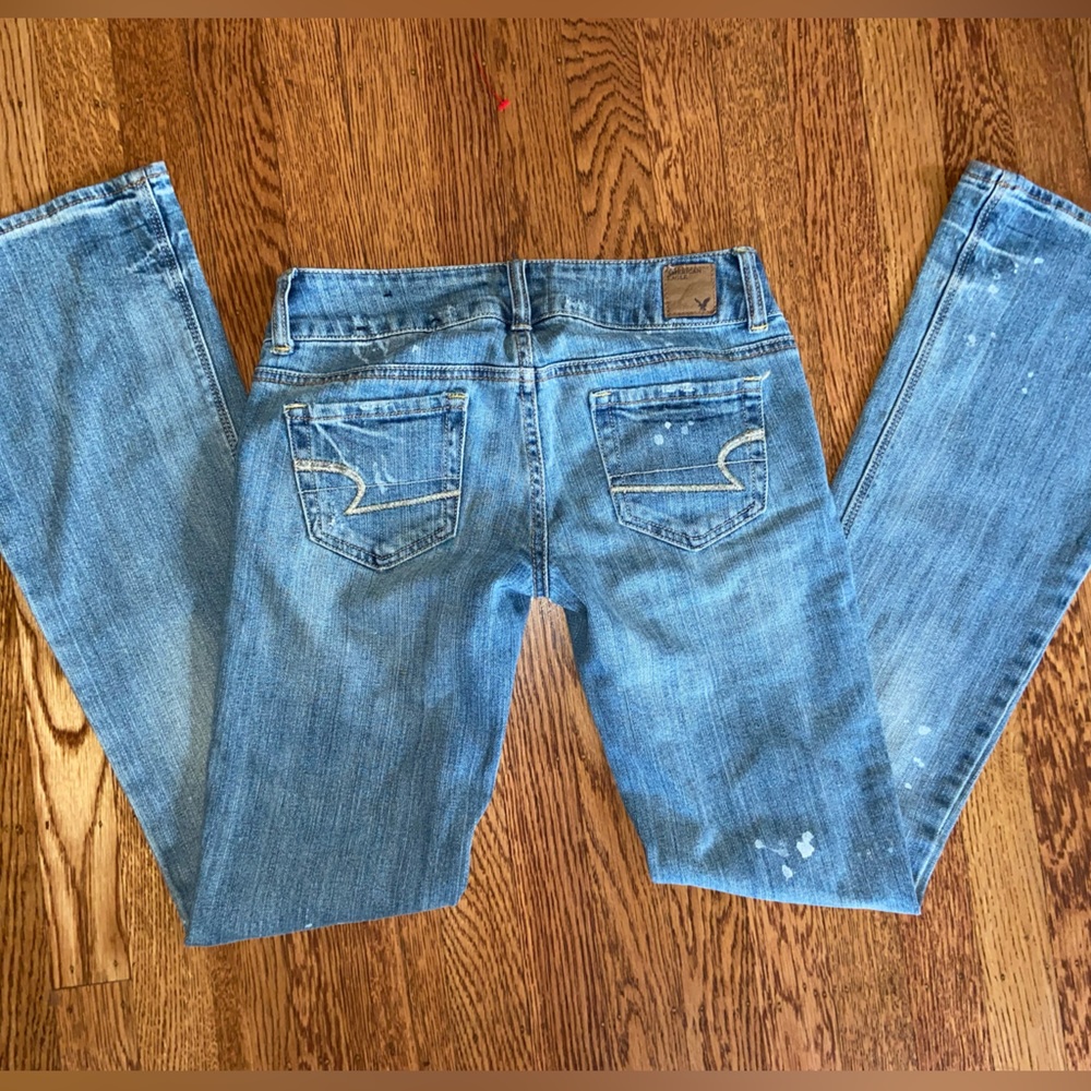 Vintage American Eagle low rise flare jean